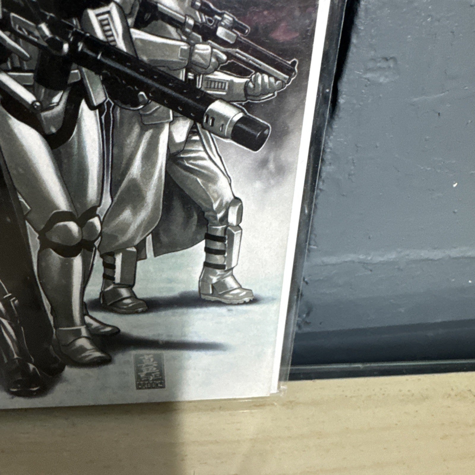 2023 Topps Star Wars Comic Covers Captain Phasma Issue 1 Variant Cover