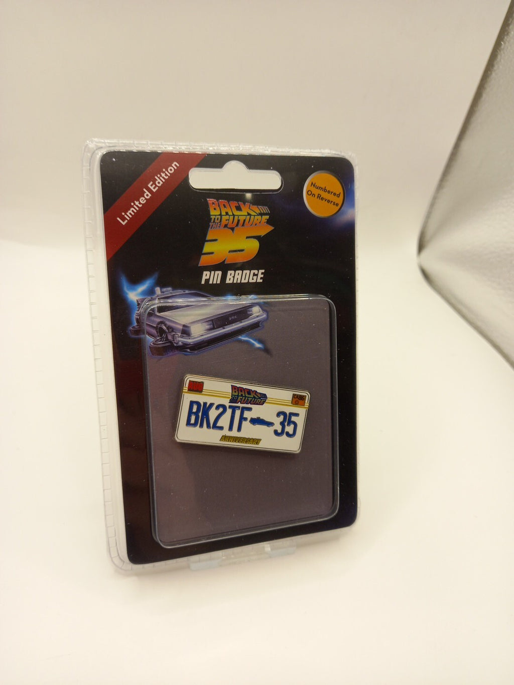 Back To The Future 35th Anniversary Limited Edition Pin Badge - Only 9995...