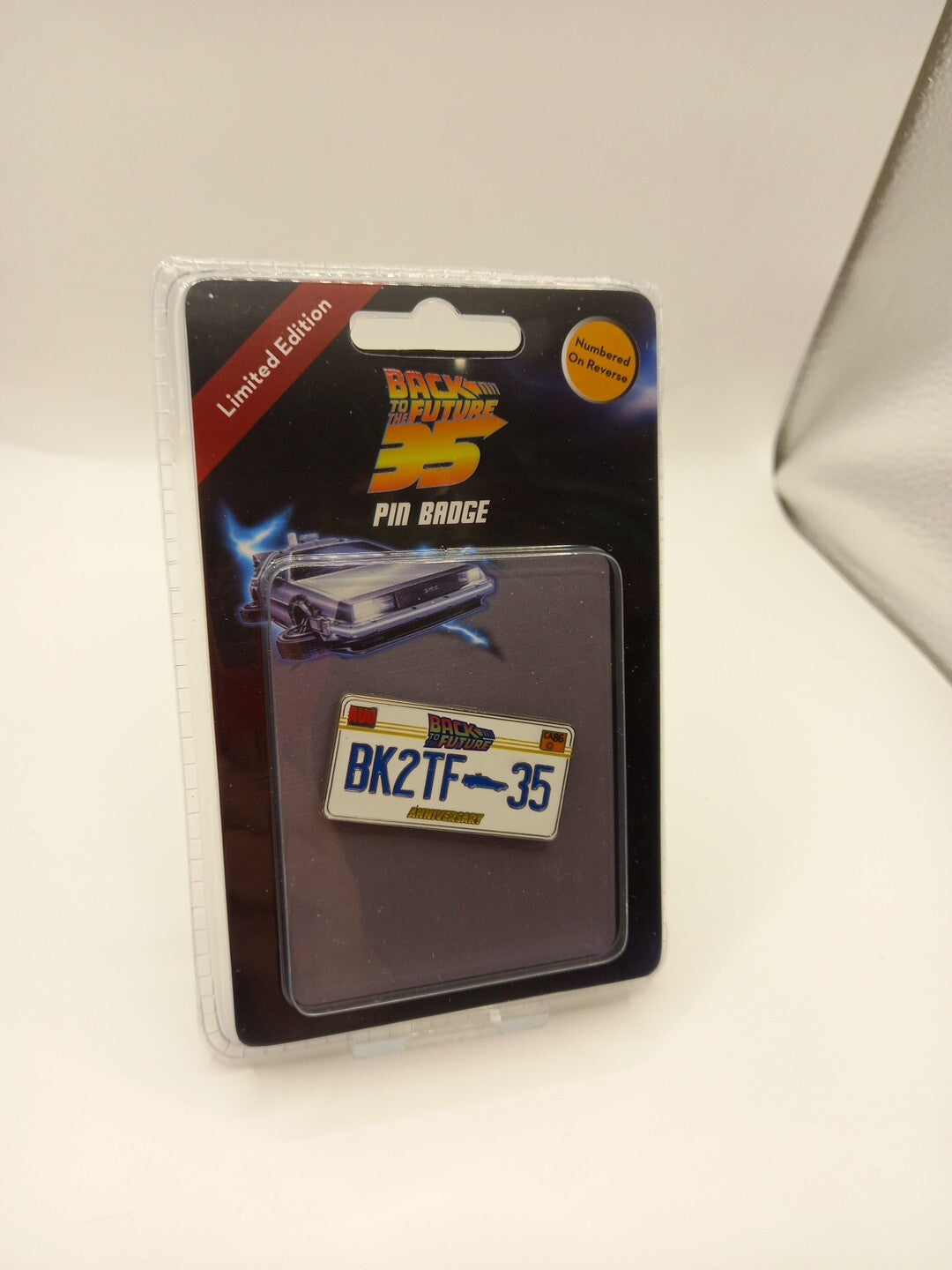 Back To The Future 35th Anniversary Limited Edition Pin Badge - Only 9995...