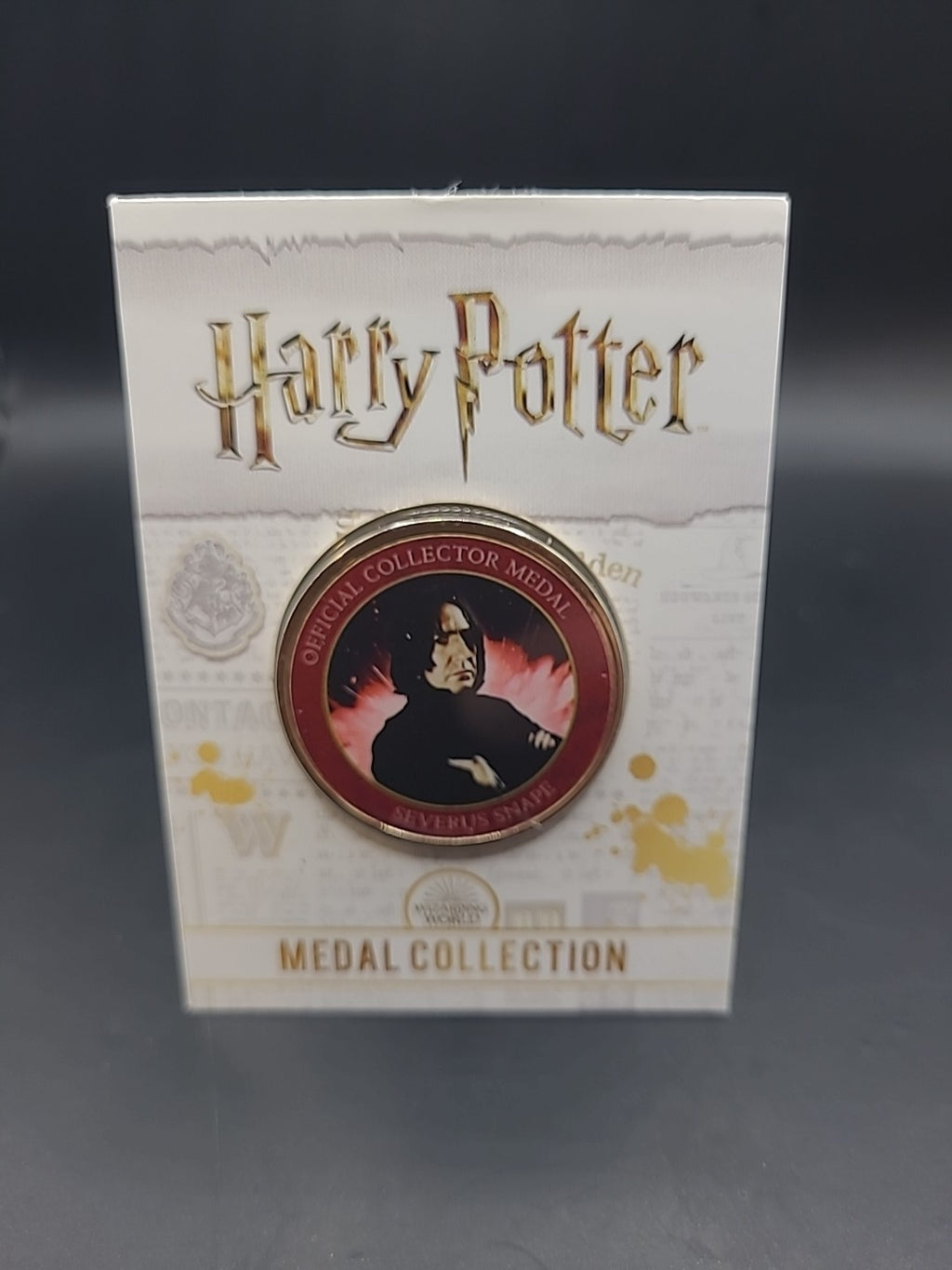 Harry Potter Medal Coin Collection - Characters - Severus Snape 