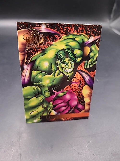 1995 Flair Marvel Annual #82 Hulk