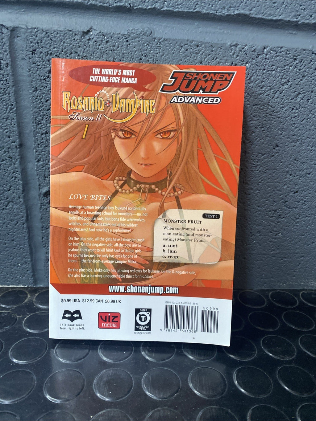 Rosario + Vampire English manga Season 2 Vol 1