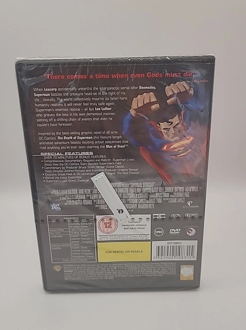 Superman: Doomsday (DVD, 2007)