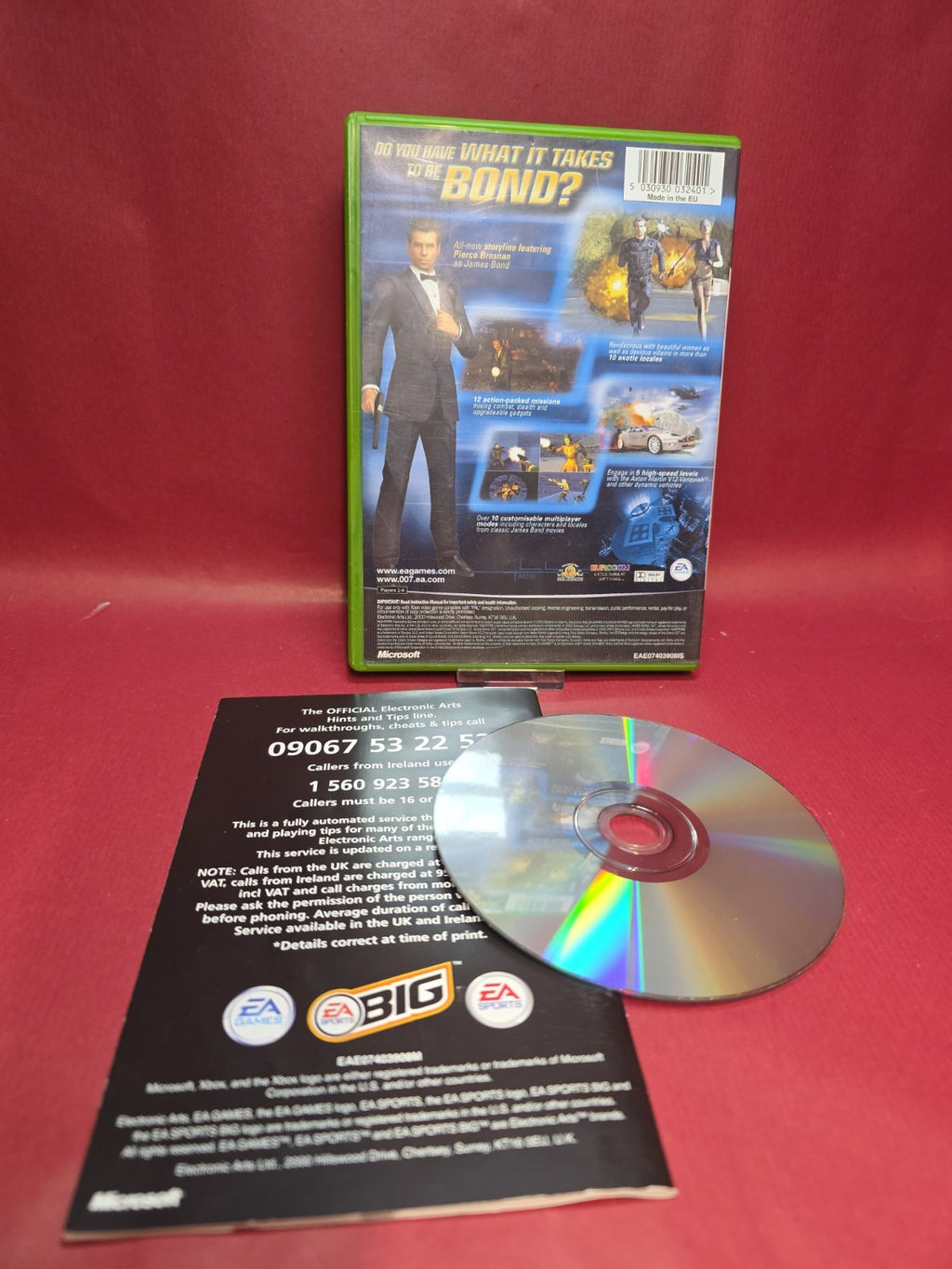 James Bond 007: Nightfire | Original Xbox | COMPLETE with Manual