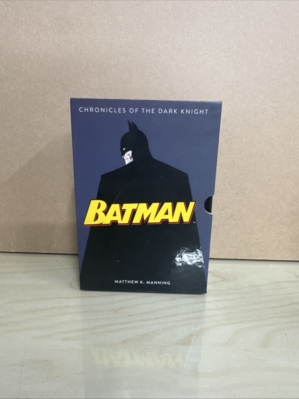 Batman: Chronicles of the Dark Knight: (4 hardcover, illustrated books)