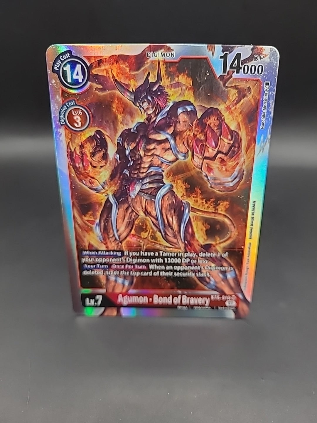 Digimon Card Game Agumon - Bond of Bravery BT6-018 [Double Diamond]
