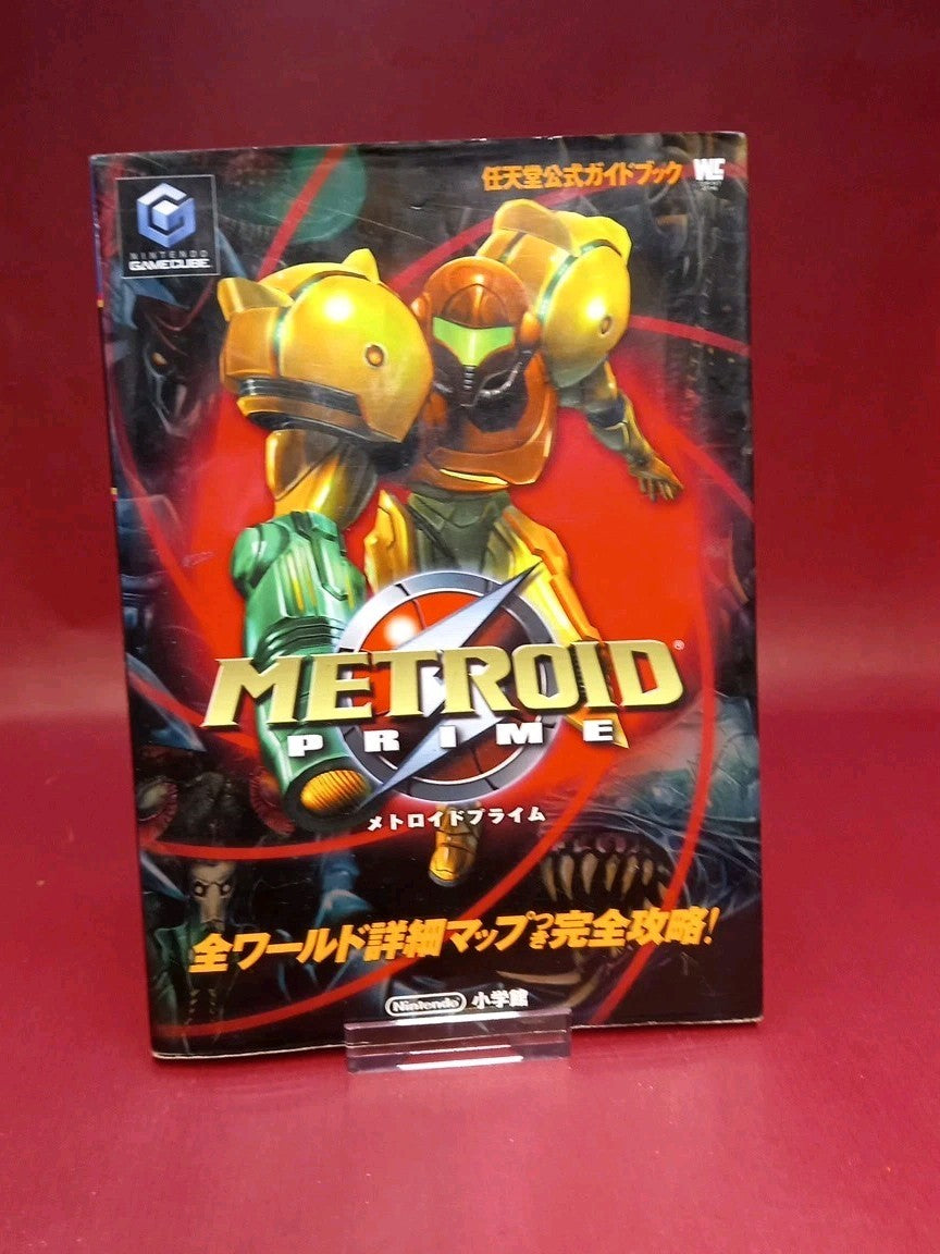 METROID PRIME Nintendo Official Guide w/Map Gamecube Book 2003 Japan SG94