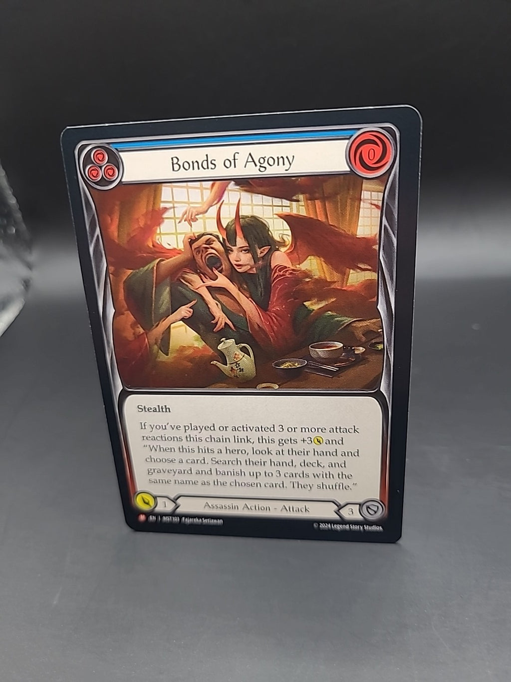Bonds of Agony - MST103 - Majestic - Regular - Flesh and Blood TCG LP