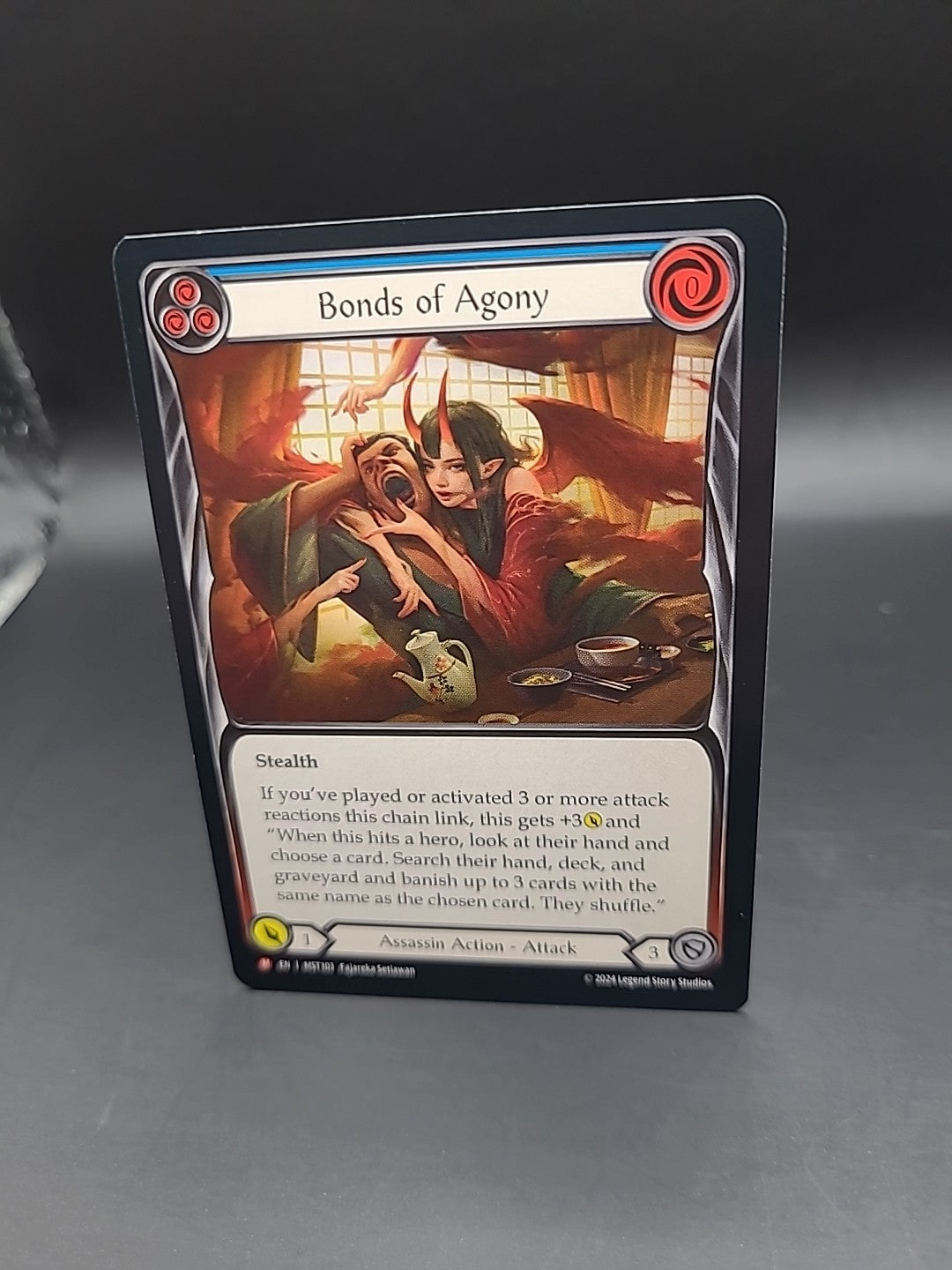 Bonds of Agony - MST103 - Majestic - Regular - Flesh and Blood TCG LP
