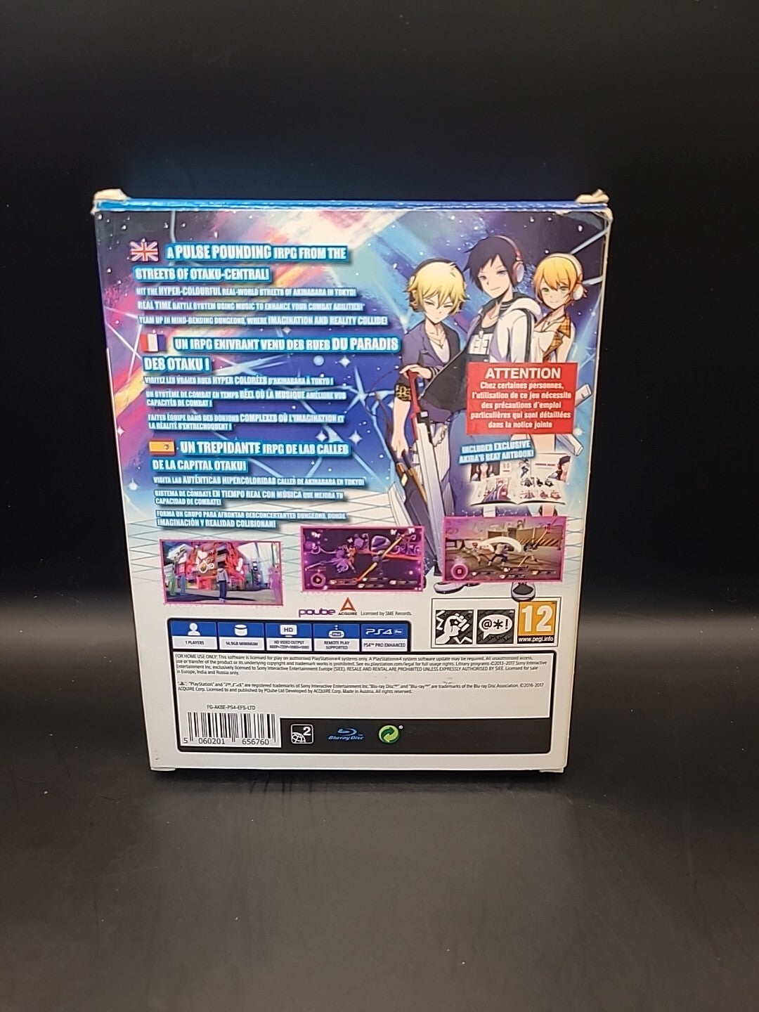 Akiba's Beat PS4 Game Limited Edition