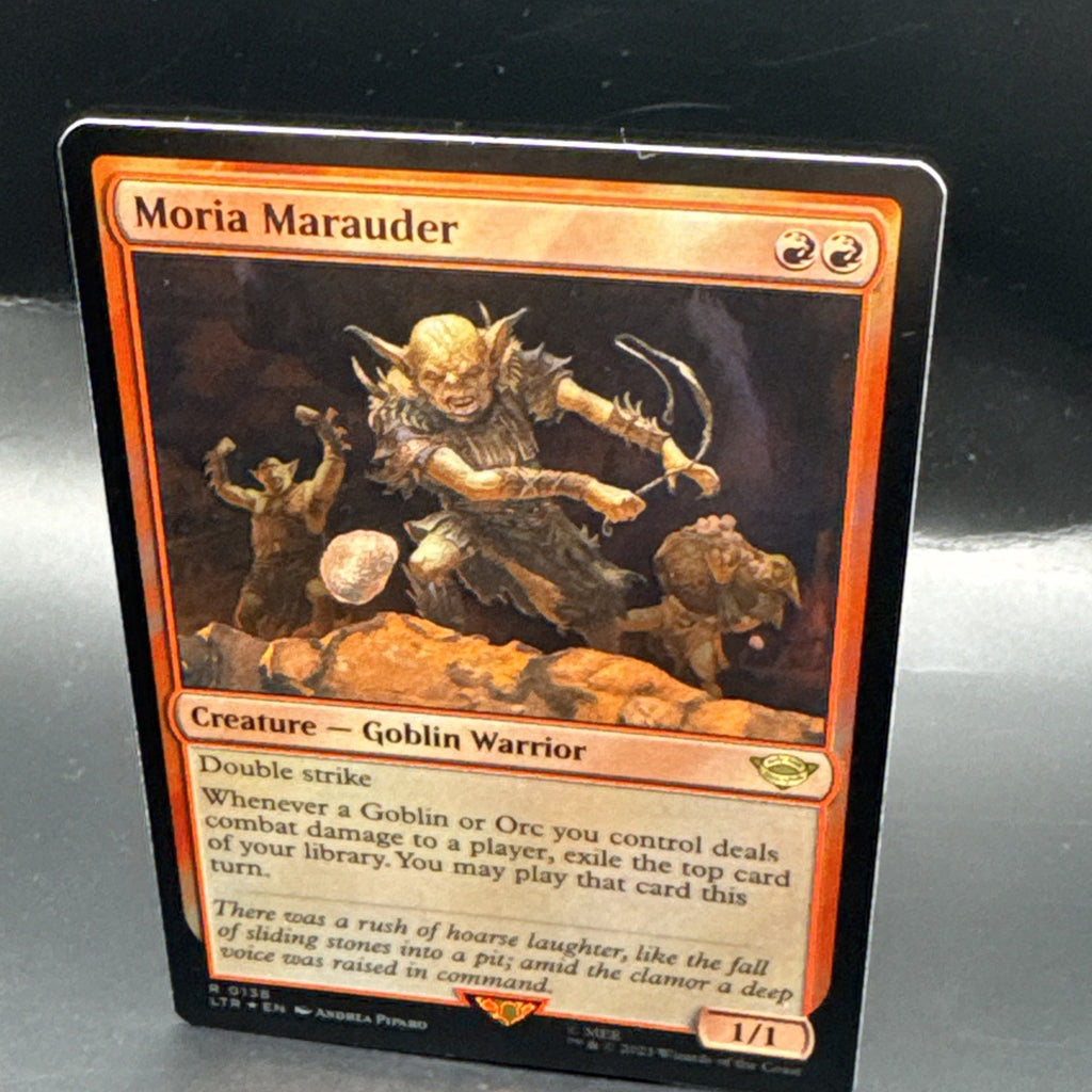 MTG  Moria Marauder. The Lord of the Rings: Tales of Middle-Earth. Foil R0138