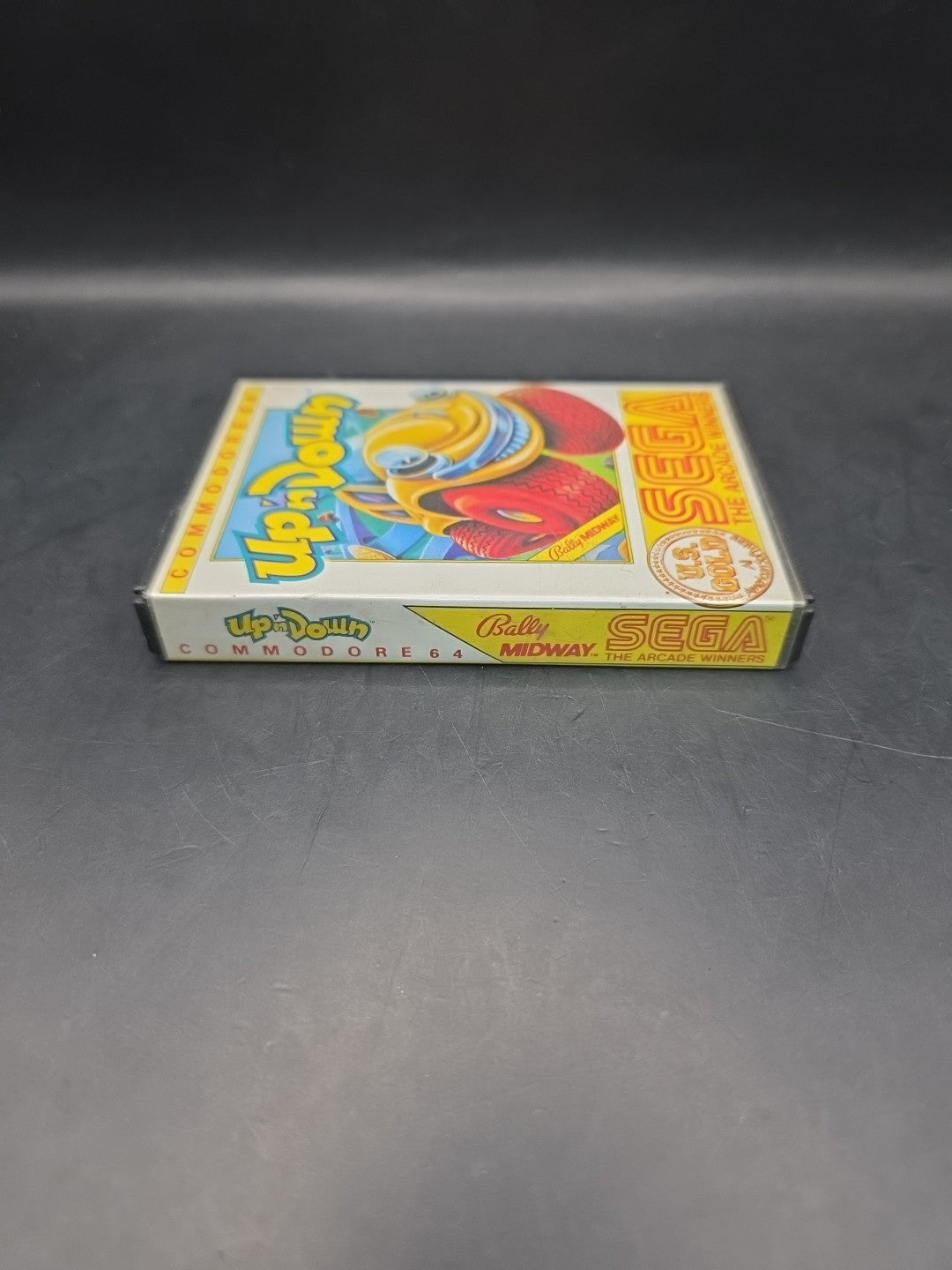 Sega Up & down (Up 'N Down) Commodore 64 Game Cassette
