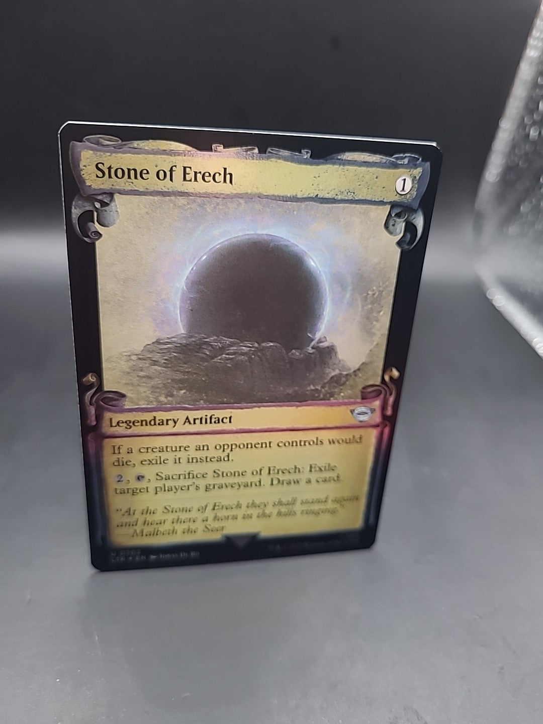 MTG - Stone of Erech - Foil - Lord of the Rings - Magic the Gathering U 0702