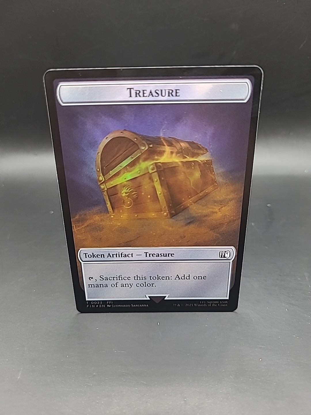 Hero (0003)   Treasure (0023) Double-Sided Token Foil 3   23 T FINAL FANTASY 