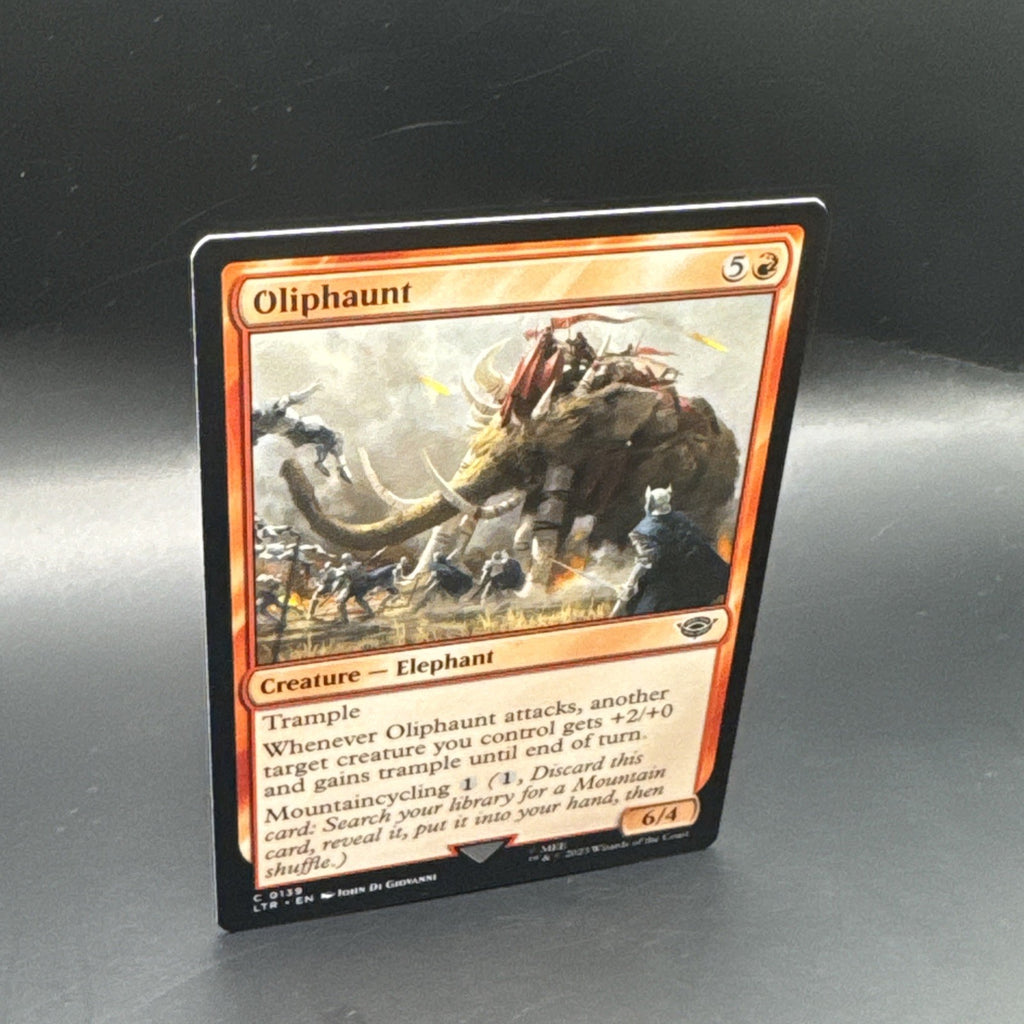 MTG Oliphaunt (Foil) C0139 Lord of the Rings + 1 Regular Card