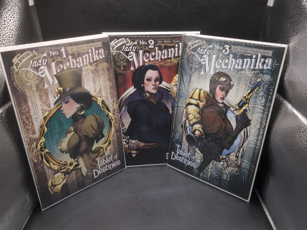 Joe Benitez's Lady Mechanika The Tablet Of Destinies Issues 1/2/3