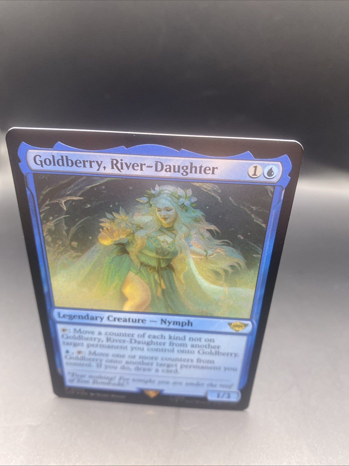 1x SURGE FOIL GOLDBERRY, RIVER-DAUGHTER - Lord of the Rings  - MTG - Magic