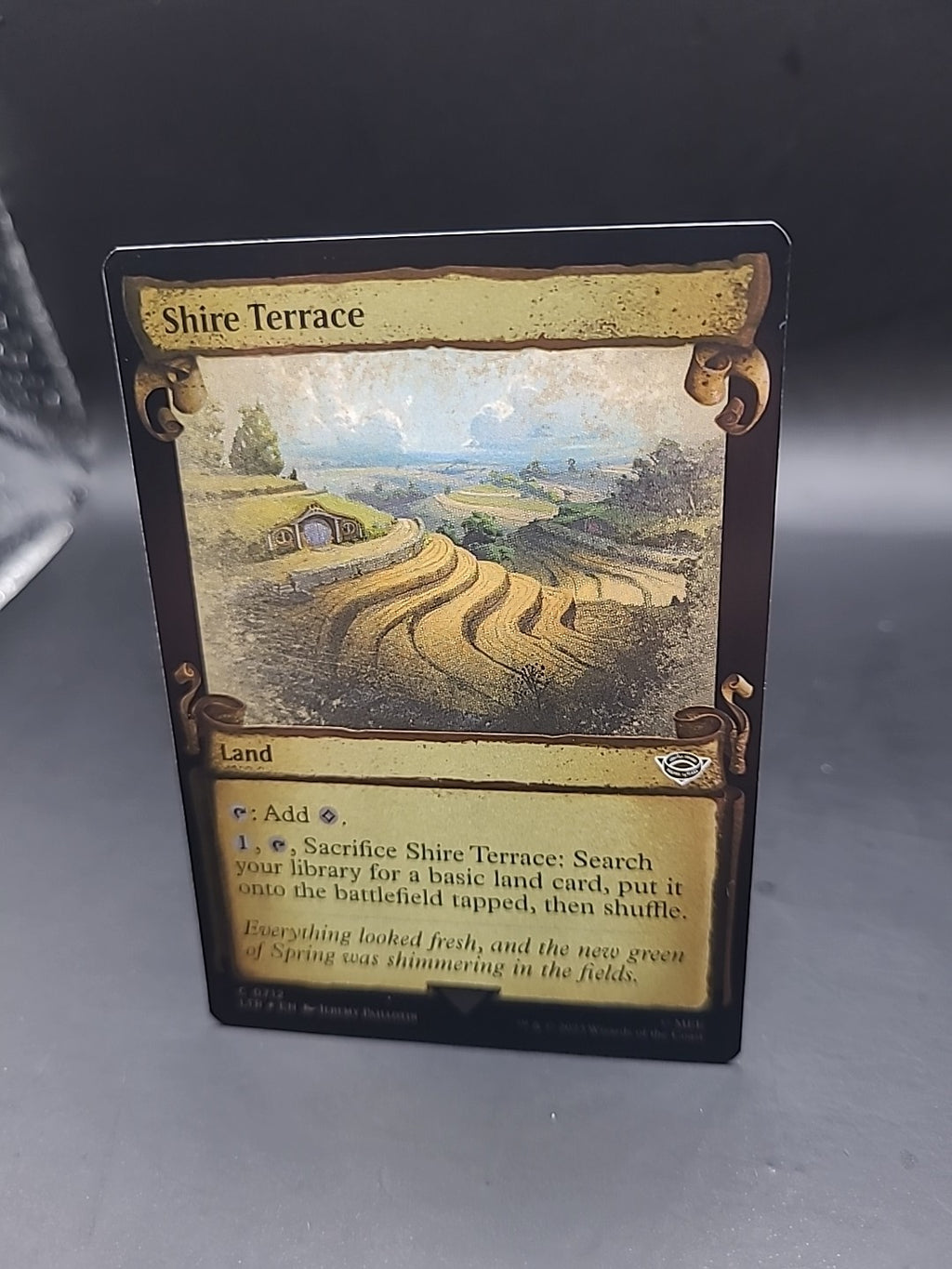 MTG - Shire Terrace - Silver Foil - Lord of the Rings - Magic the Gathering 0712