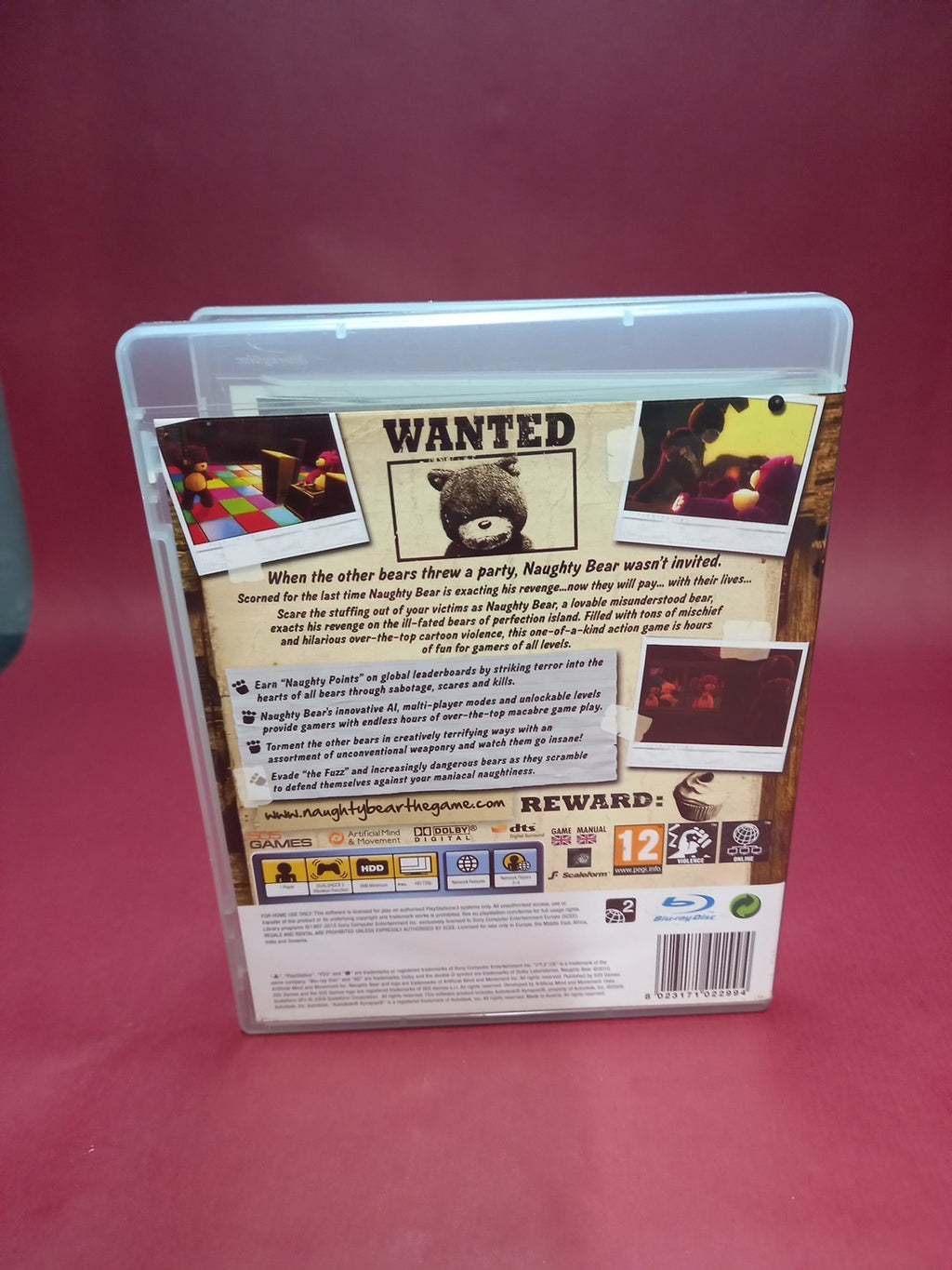 Naughty Bear (Sony PlayStation 3, 2010)