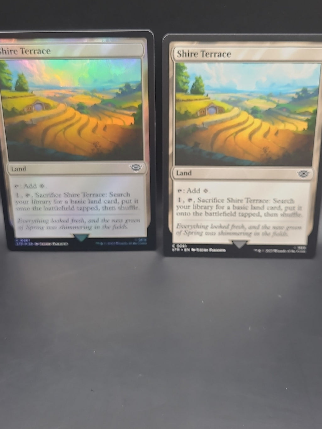 MTG Shire Terrace (FOIL & REGULAR) 0261 Lord of the Rings M/NM Free UK P&P
