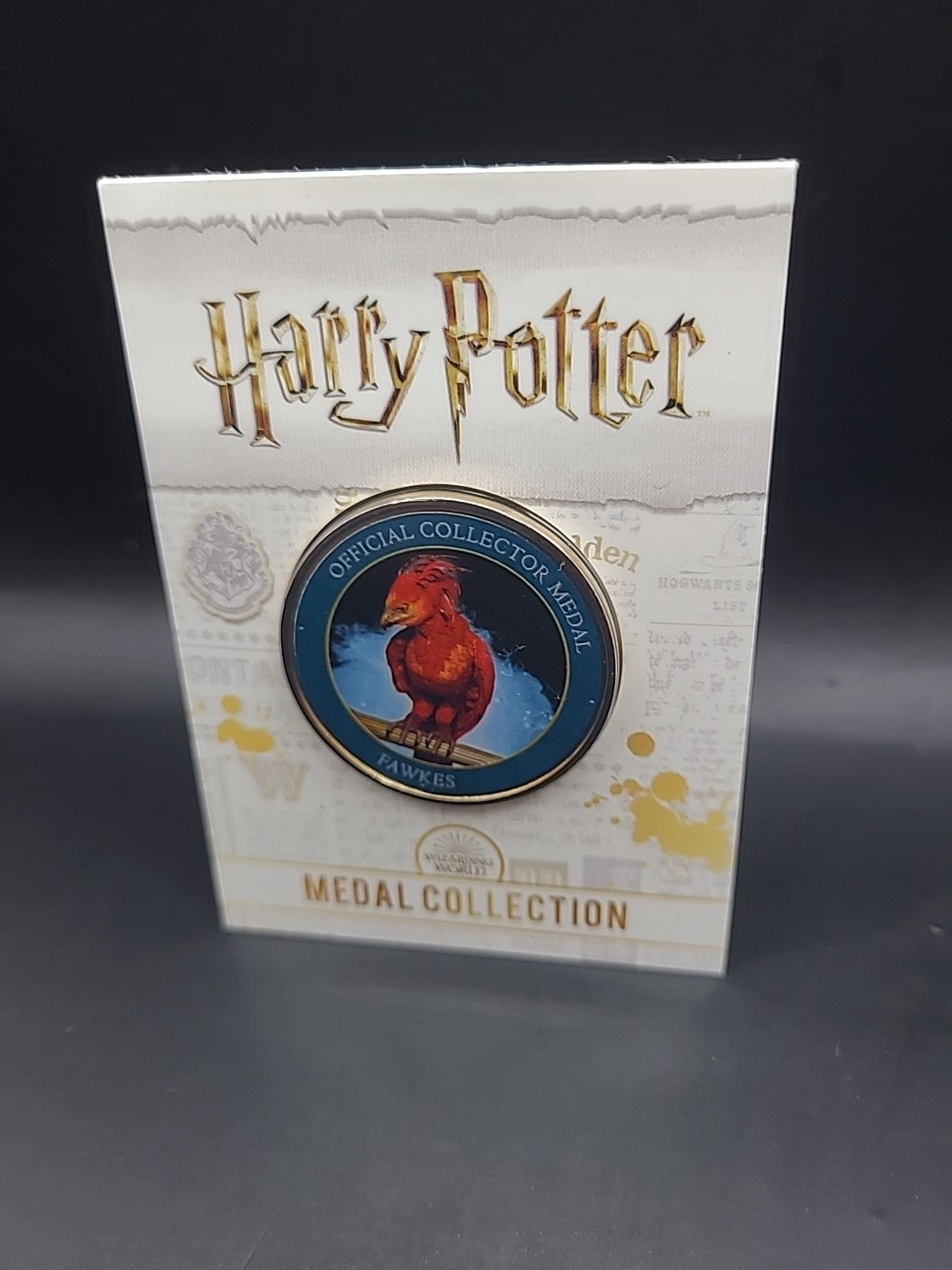 Harry Potter Medal Coin Collection - Magical Creatures - Fawkes 