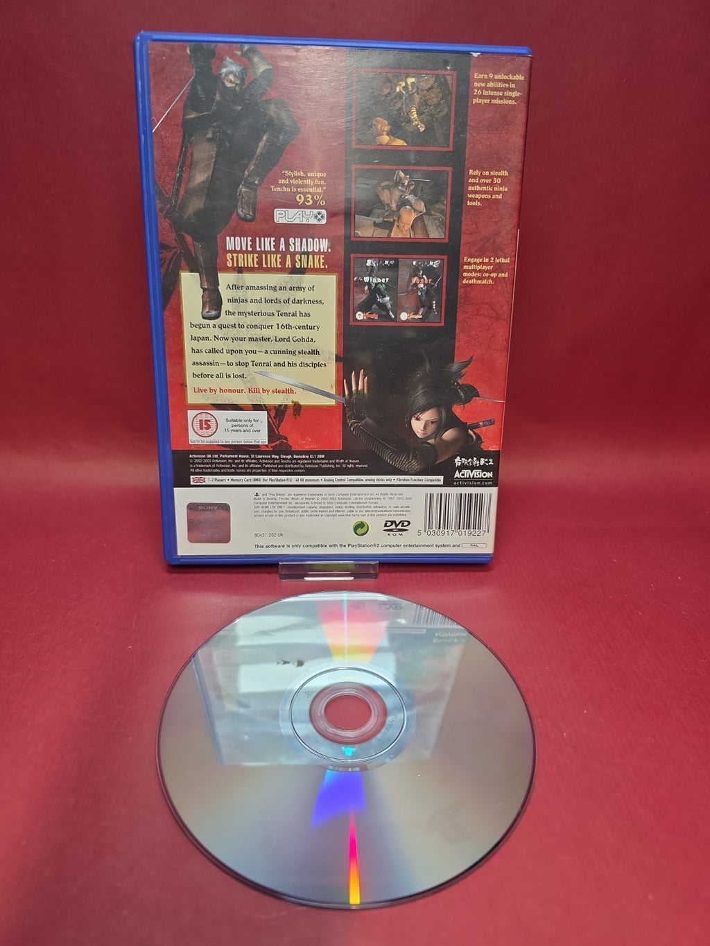 Tenchu 3: Wrath of Heaven (Sony PlayStation 2, 2003)