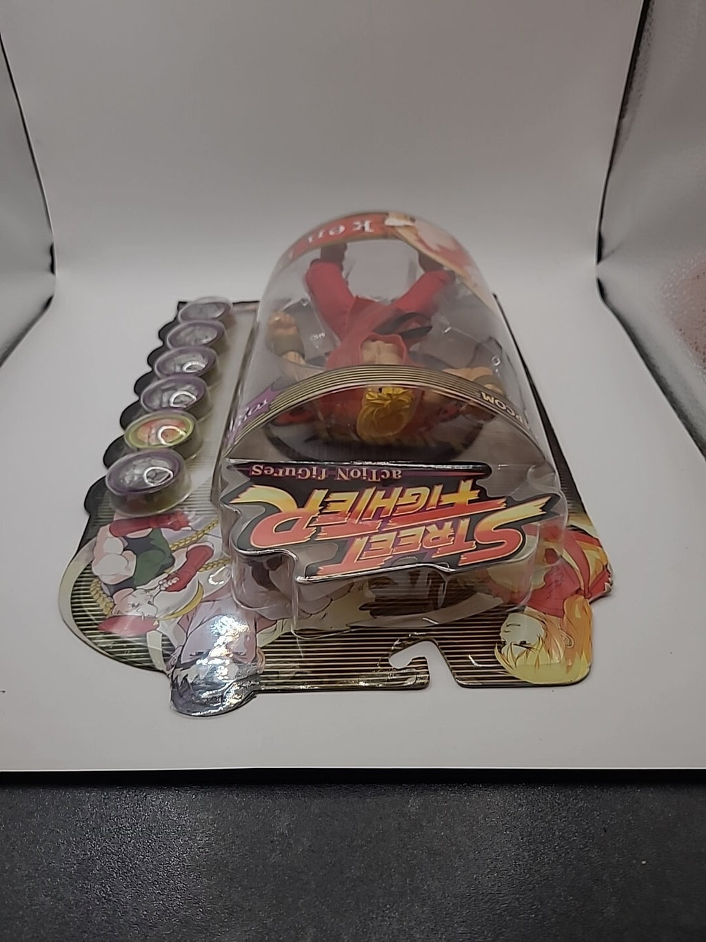 Street Fighter Ken Action Figure Resaurus 1999