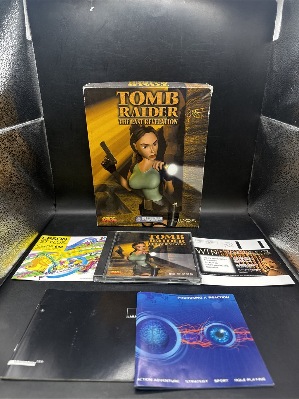 TOMB RAIDER THE LAST REVELATION PC Game Big Box