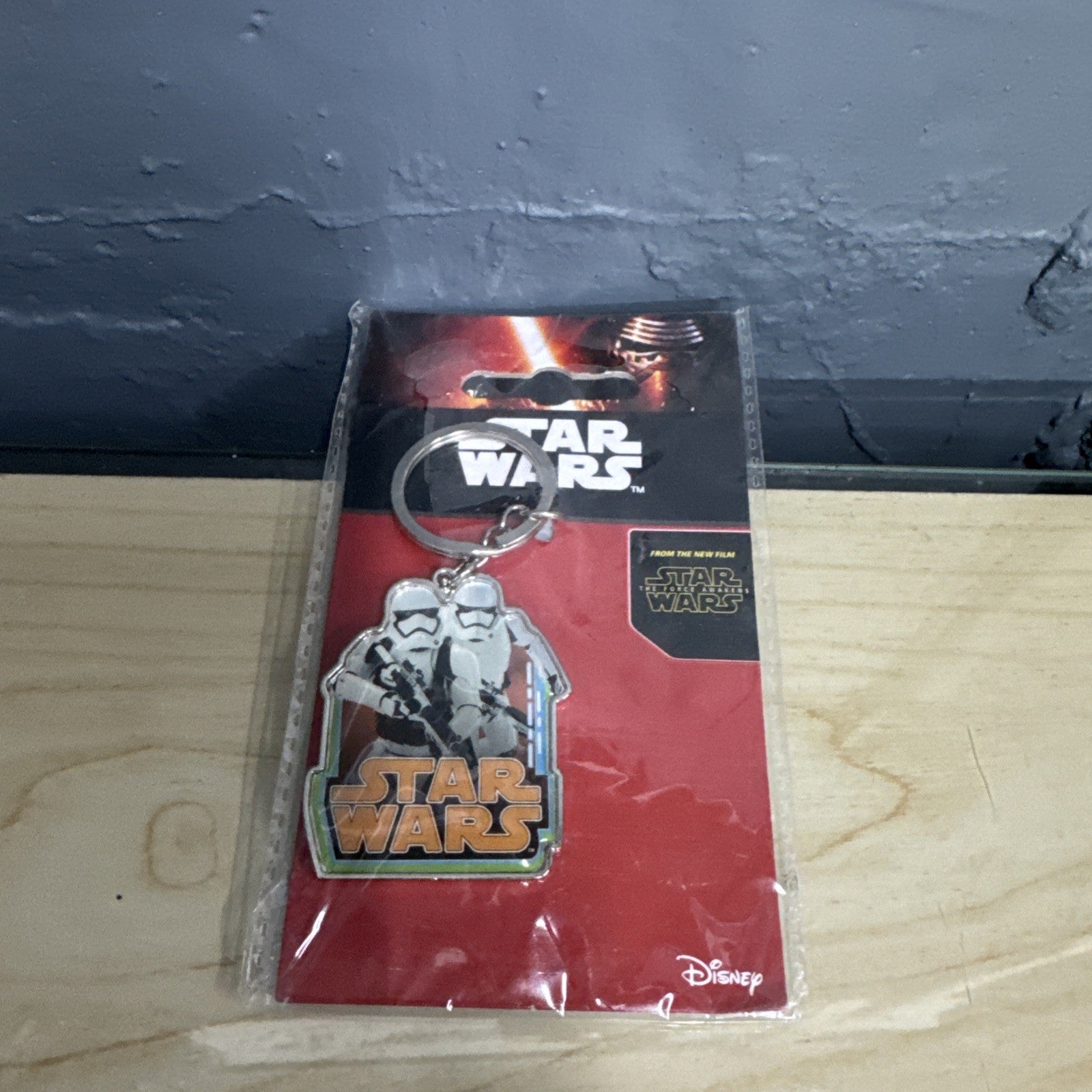 Star Wars Storm Trooper Metal Key Ring - The Force Awakens Disney
