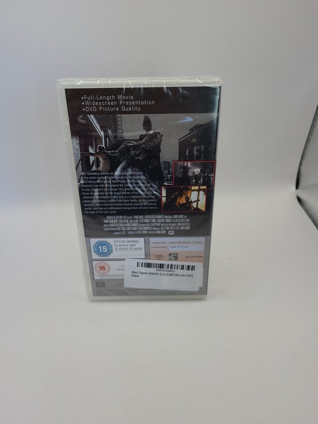 Max Payne: UMD Video For Sony PSP - New And Sealed