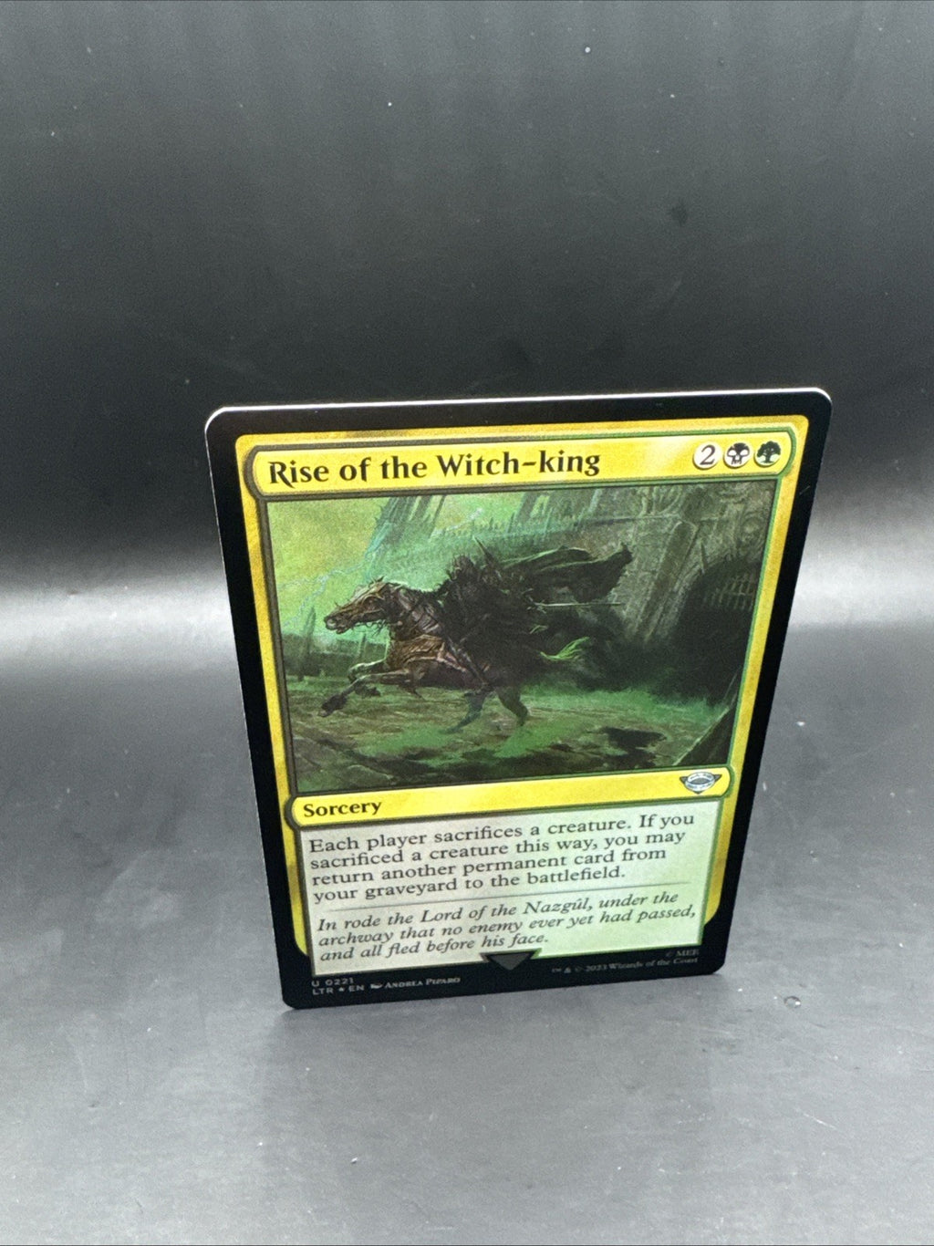 MTG LTR U0221 - “Rise Of The Witch-King” - FOIL