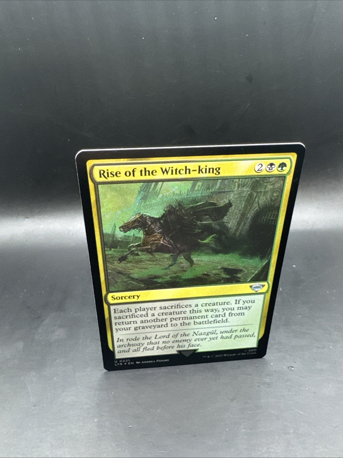 MTG LTR U0221 - “Rise Of The Witch-King” - FOIL