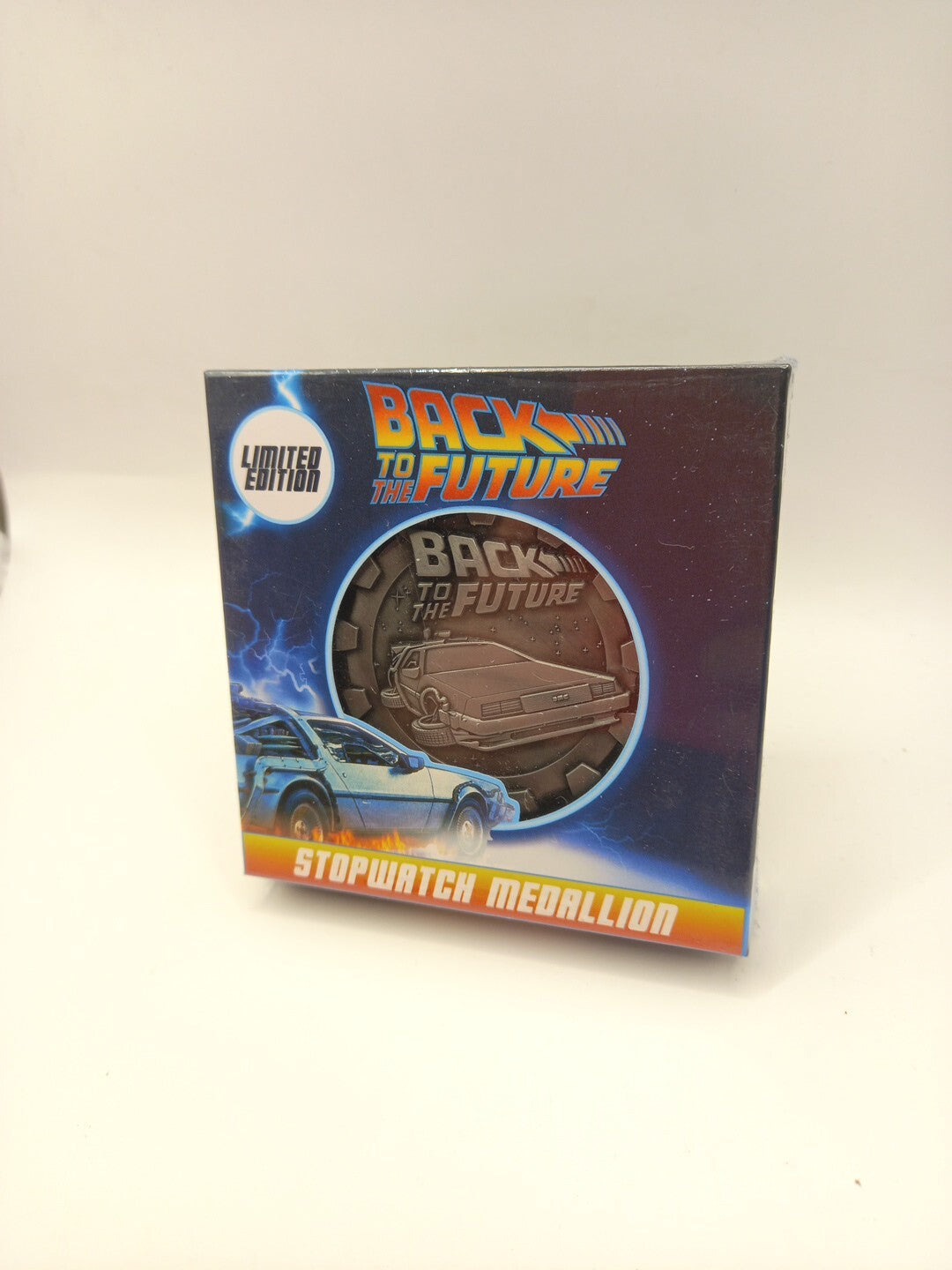 Back To The Future Limited Edition Stopwatch Medallion - Only 5000 Worldwide