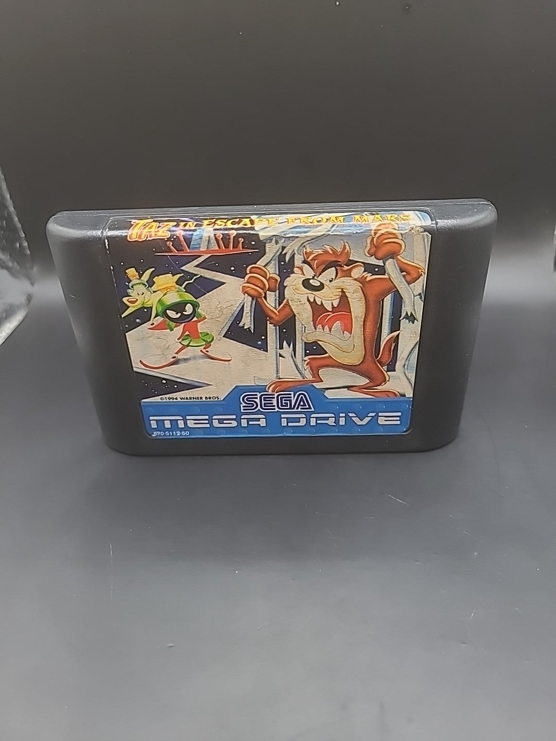 SEGA Mega Drive Taz In Escape From Mars (1994) Genuine UK Cart Only Tested