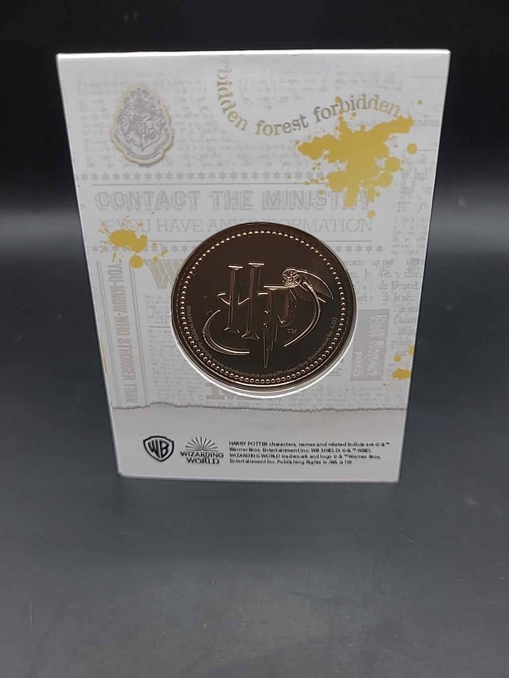 Harry Potter Dark Mark Morsmordre Medal – Official Wizarding World Collectors 