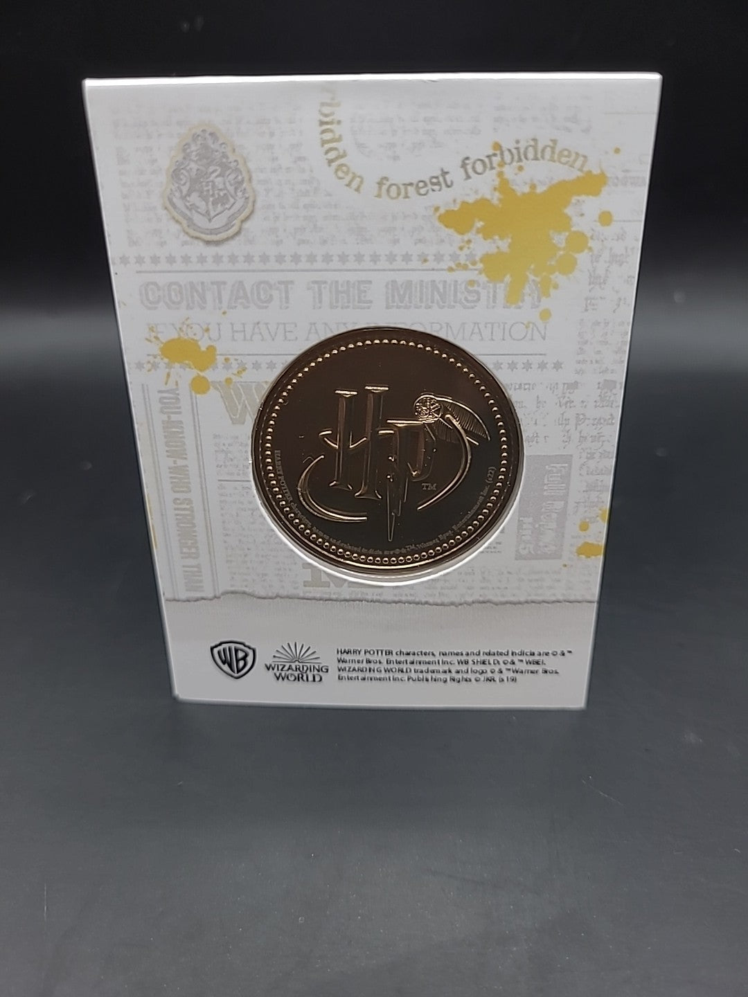 Harry Potter Dark Mark Morsmordre Medal – Official Wizarding World Collectors 