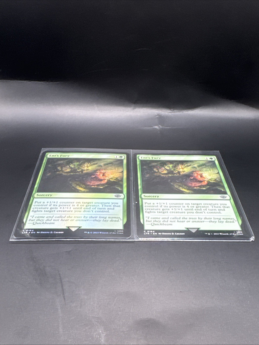 MTG Ent's Fury C0164 Lord of the Rings + 1 Regular Card