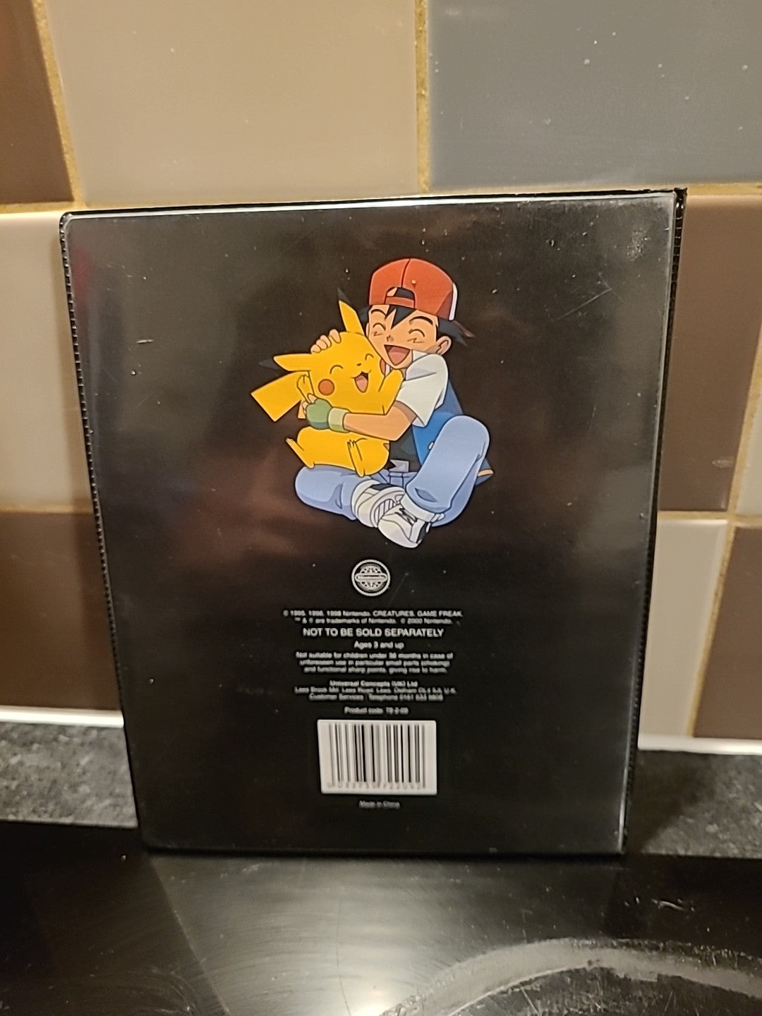 Pokemon The First Movie (Mewtwo vs Mew) Trading Card Binder Folder 4 Pocket