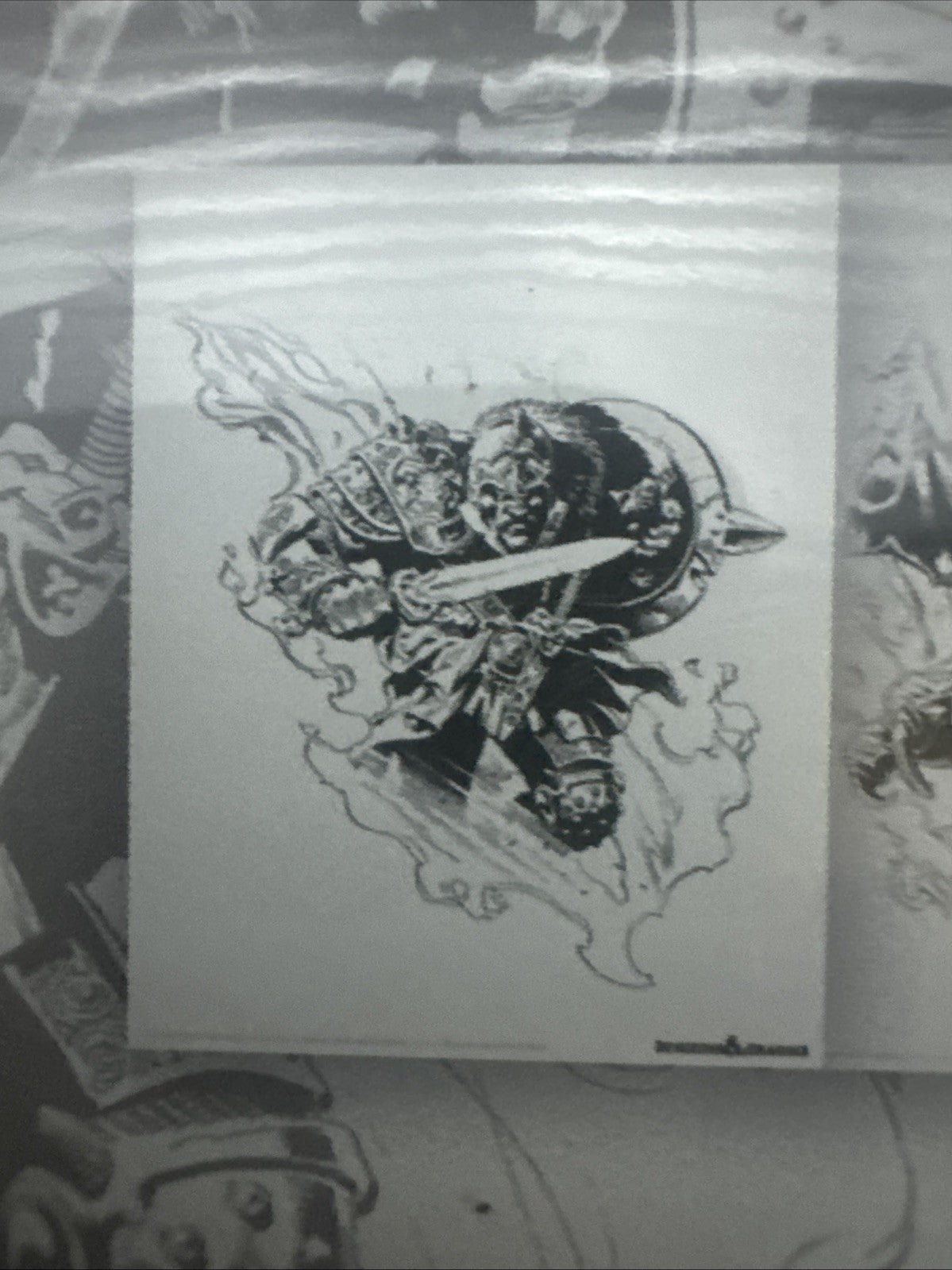 Dungeons & Dragons Classic Artwork Lithograph 7-Set Limited to 1974 Worldwide