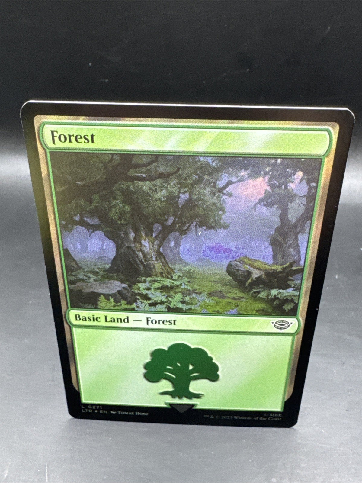 Forest (0271) #271 (Foil) Lord of the Rings LTR Magic MTG