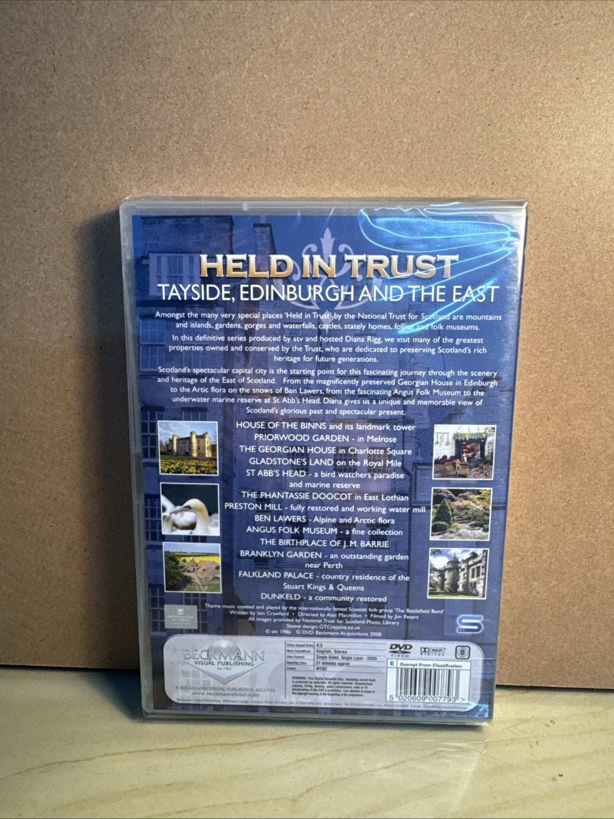 Held In Trust - Tayside, Edinburgh And The East (DVD, 2008) New And Sealed