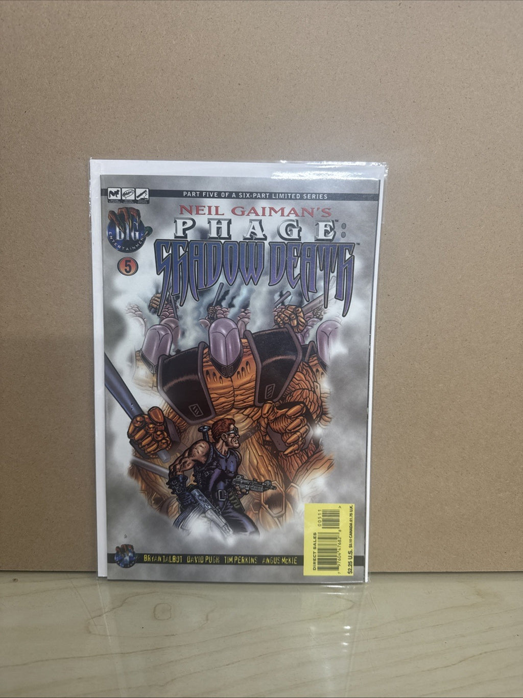 Phage SHADOW DEATH #5 October 1996 Big Entertainment Comics
