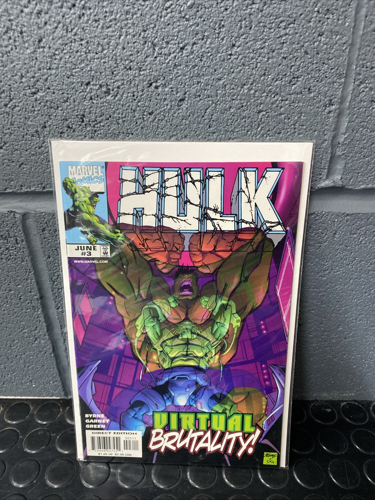 Hulk 3 Virtual Brutality DC Comics