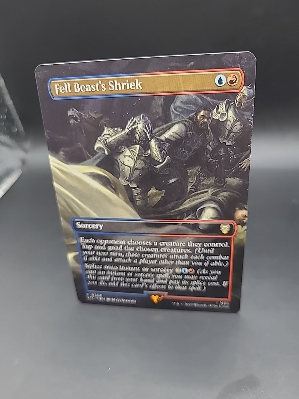 MTG - Fell Beast's Shriek - Lord of the Rings - Magic the Gathering Regular #508
