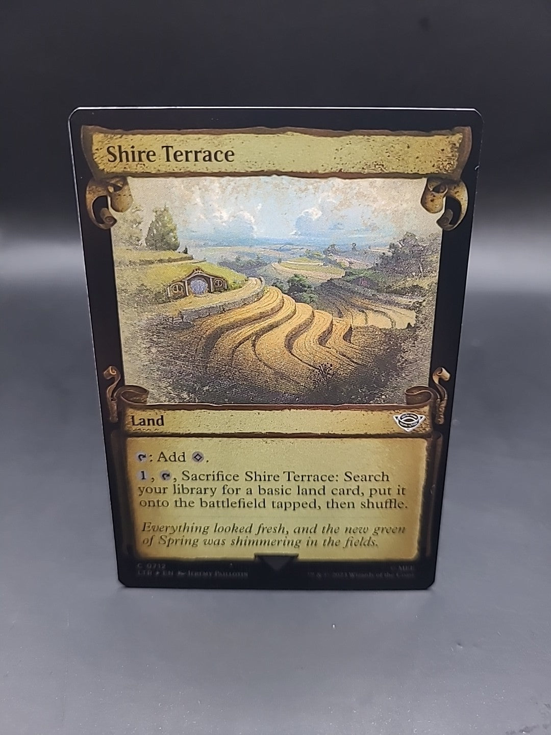 MTG - Shire Terrace - Silver Foil - Lord of the Rings - Magic the Gathering 0712
