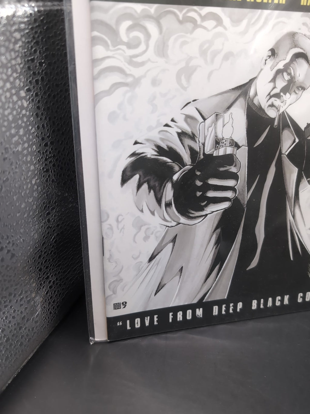 Gravel #1 - Avatar | Warren Ellis Black Magic Variant B&W - w/Bag+Board