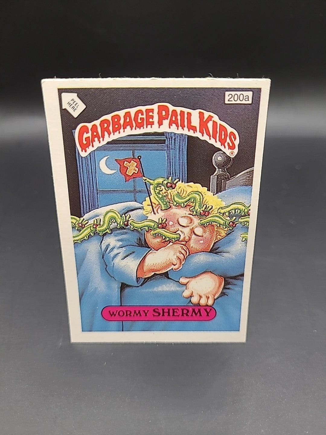Garbage Pail Kids Card WORMY SHERMY 200a Vintage