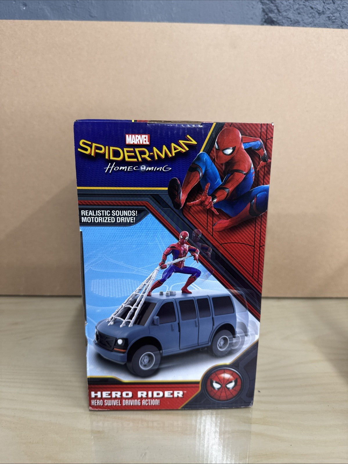 Marvel Hero Rider Road Rippers Spider-Man Vehicle with Sound