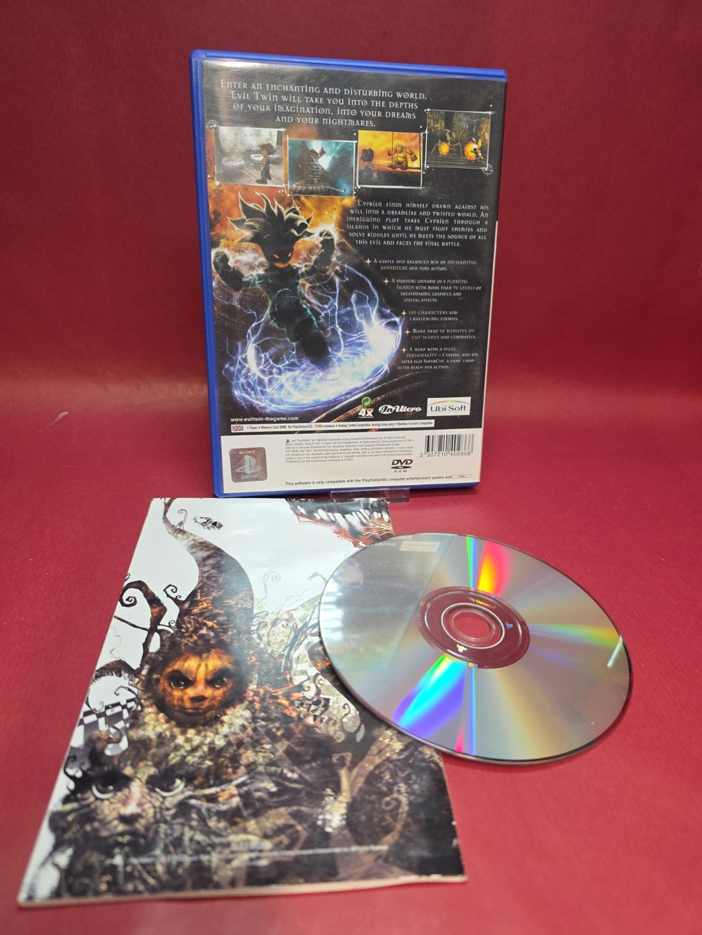 Evil Twin Cyprien's Chronicles (PS2) PlayStation 2 With Manual