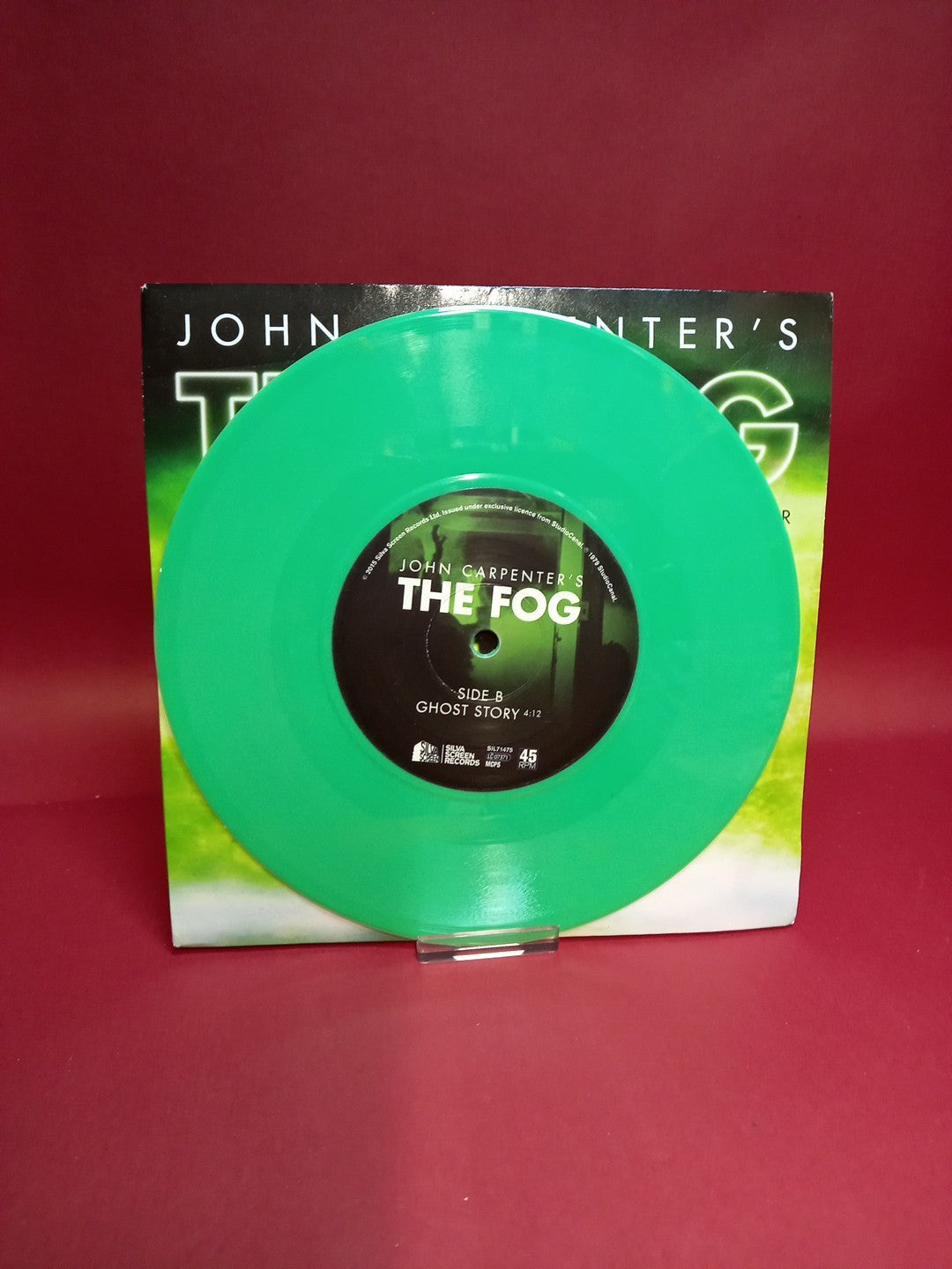 John Carpenter's The Fog 7" Green Vinyl
